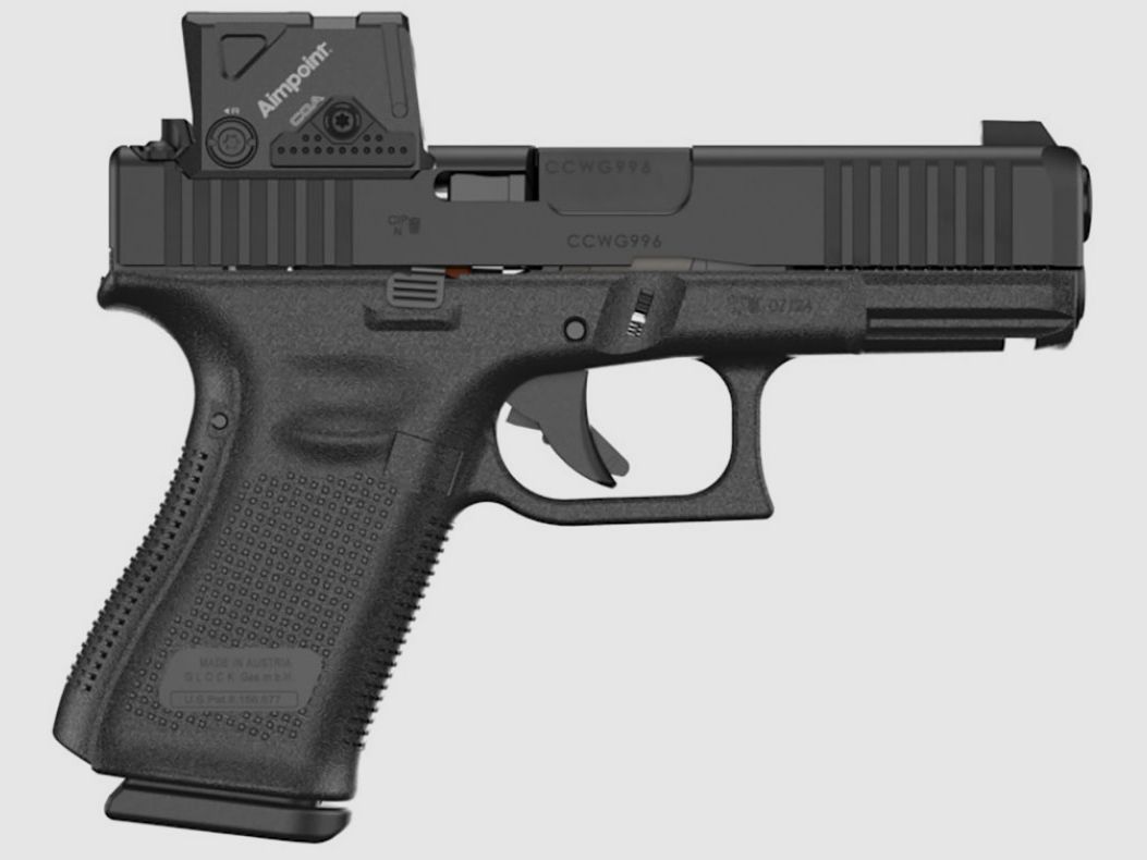 Glock G19 Gen5 A-Cut Combo Aimpoint COA