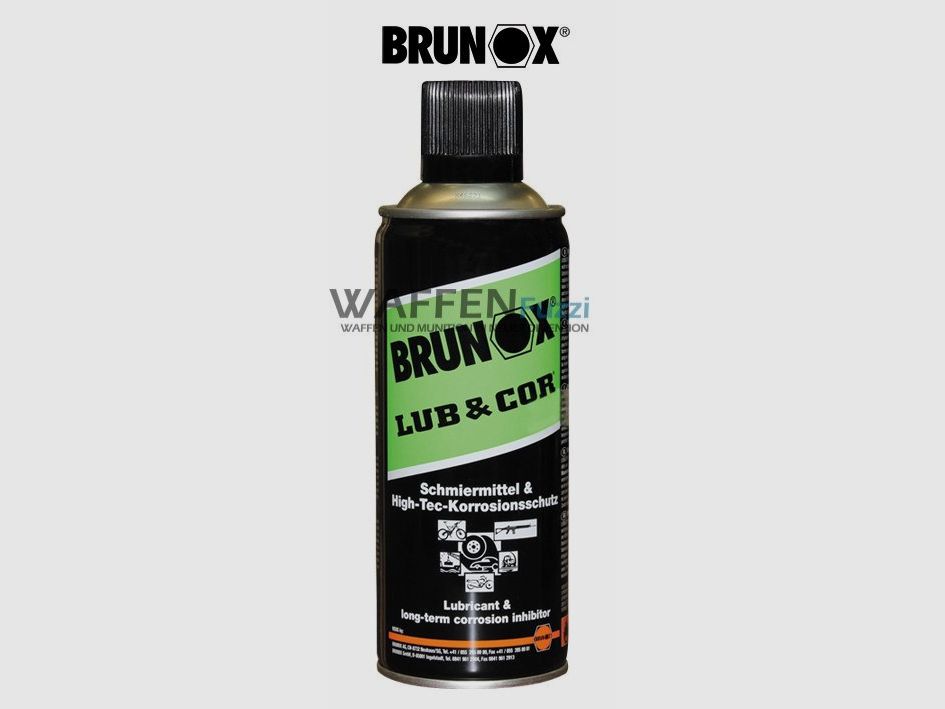 Brunox Lub & Cor High Tec lubricant 400 ml spray
