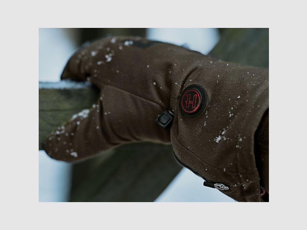 Härkila Heat Fold-Back Fäustlinge Hunting green Handschuhe, billede 3 af 4