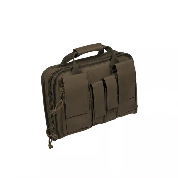 Tactical Pistolentasche / Pistol Case, abschliessbar, Small (34cm), Oliv