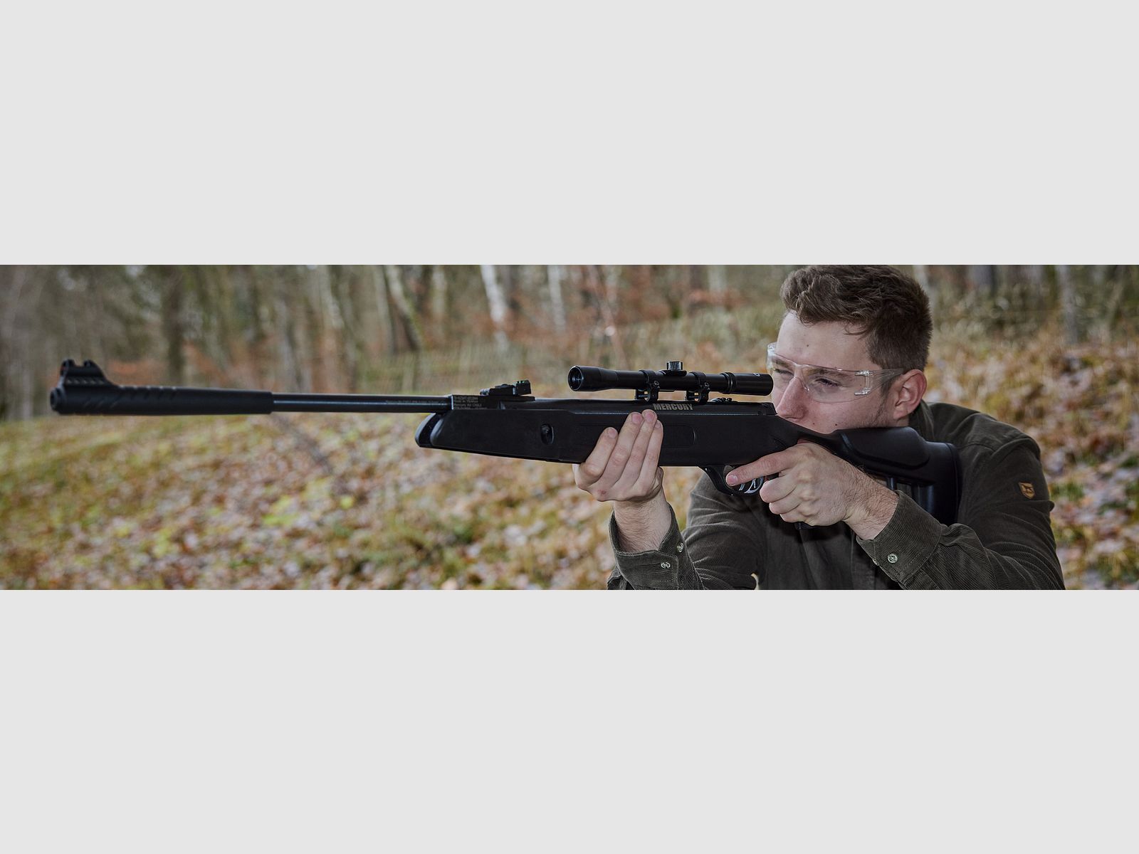 Mercury air Luftgewehr Chili Edge – Set 7,2 Joule, Kal. 4,50