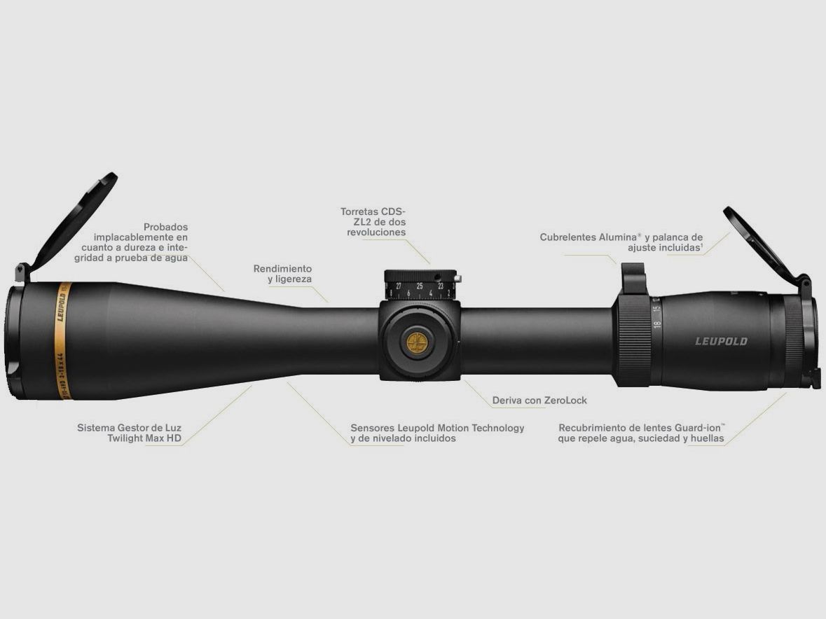 Zielfernrohr LEUPOLD VX-6HD 3-18×50 CDS-ZL2 Side Focus Boone & Crockett, afbeelding 5 van 6