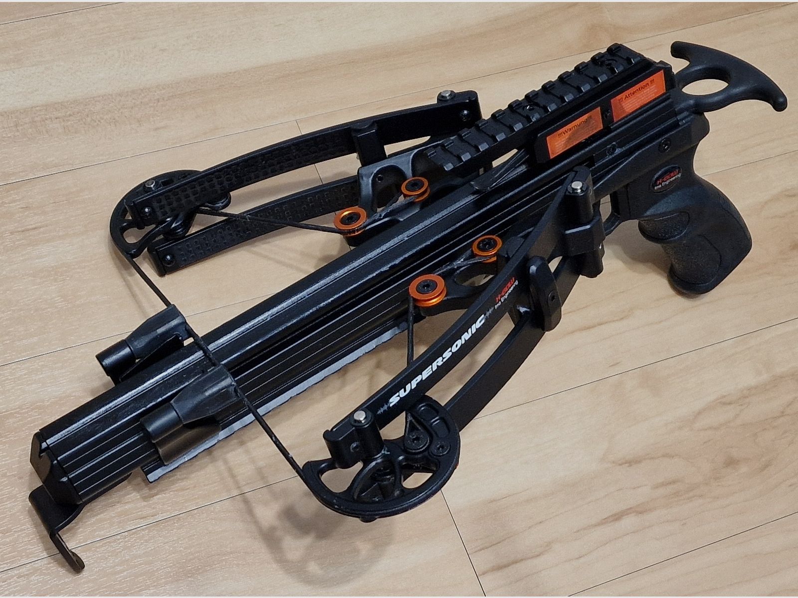 X-Bow Supersonic Rev - Nuovo di zecca incluso OVP, accessori, 30 dardi