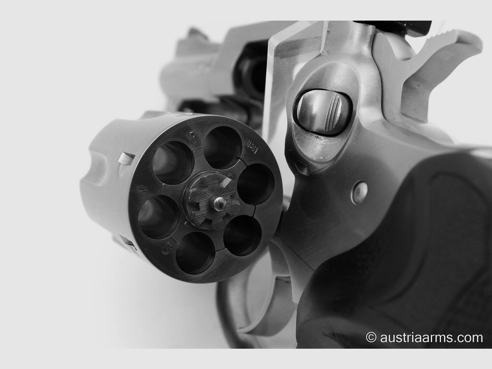Ruger Security Six Stainless, neuwertige Gebrauchtwaffe, .357 Magnum, Bild 3 von 5