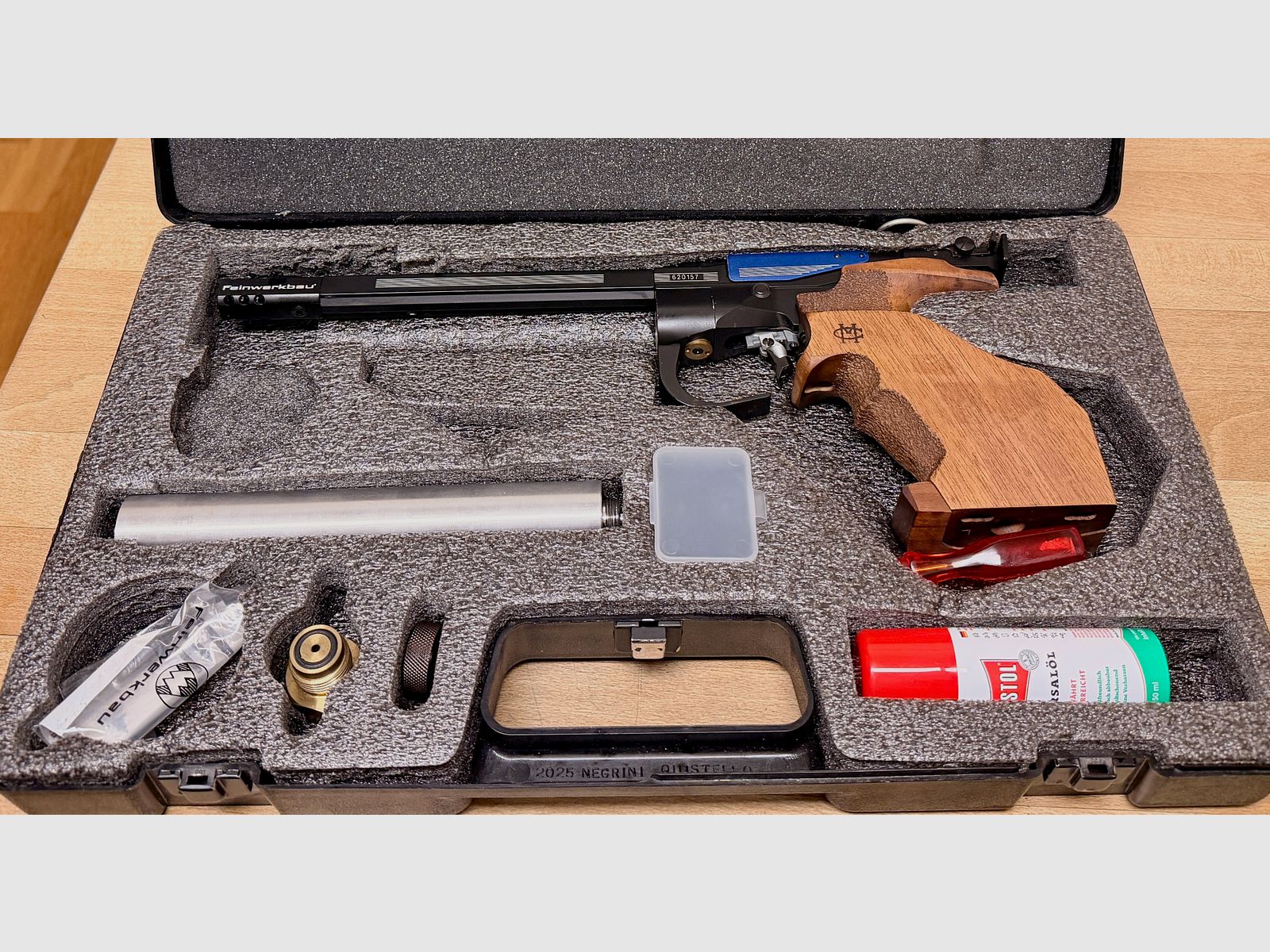 Pistola ad aria compressa Feinwerkbau P34