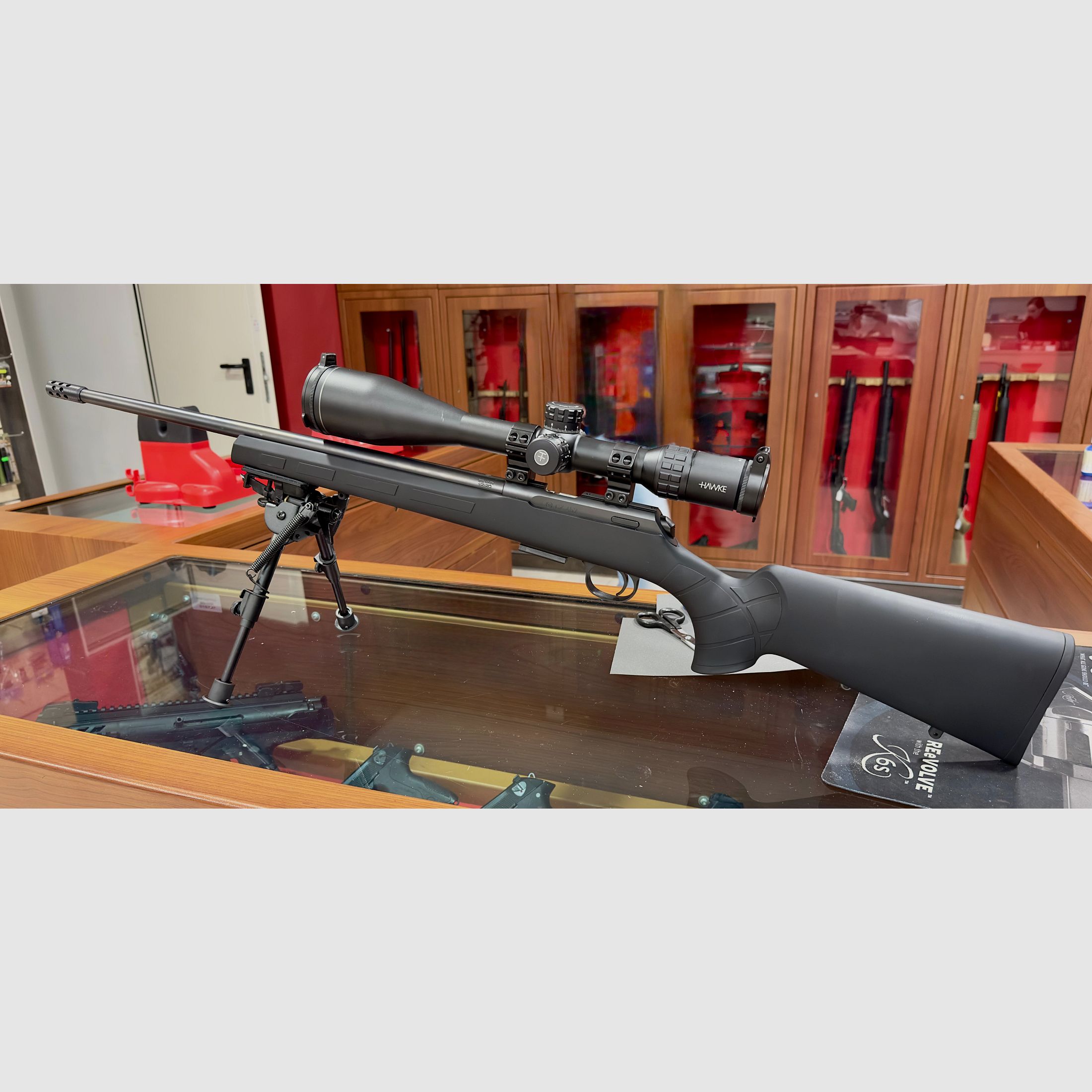 CZ 457 Synthetic - 22 magnum | Hawke 5-30/56