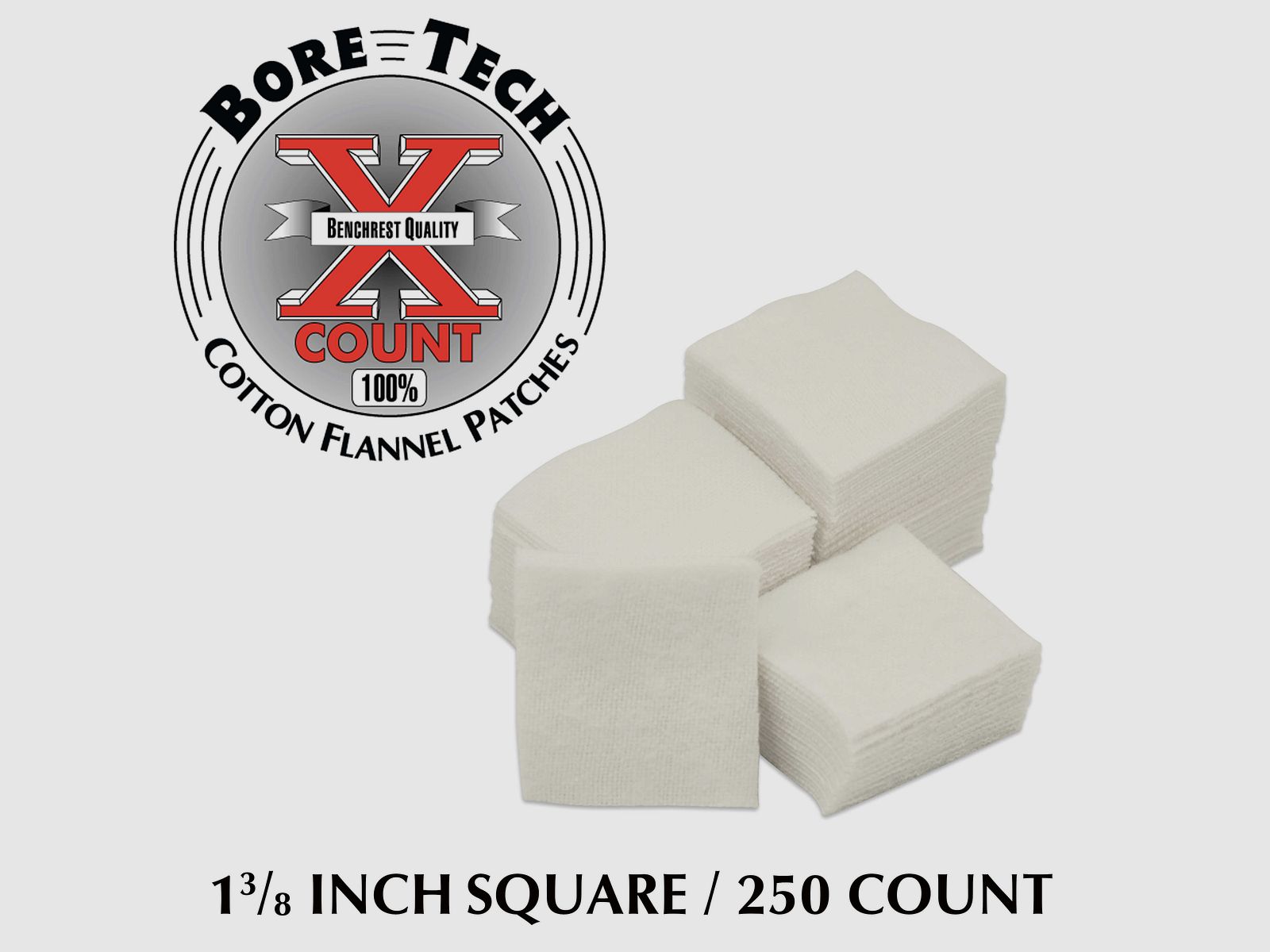 Bore Tech X-Count Patches – Baumwoll-Reinigungspatches nach Kaliber, Bild 4 von 8