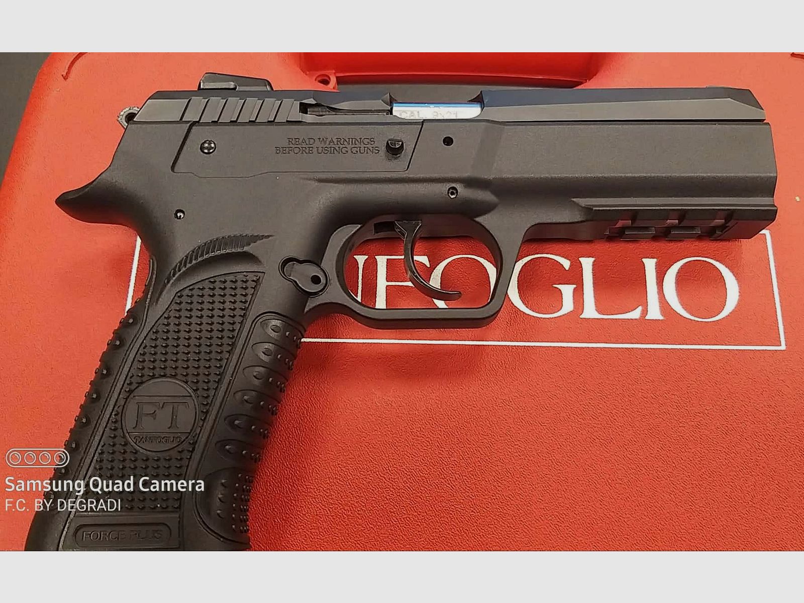 TANFOGLIO FORCE PLUS KALIBER 9X21, Bild 4 von 4