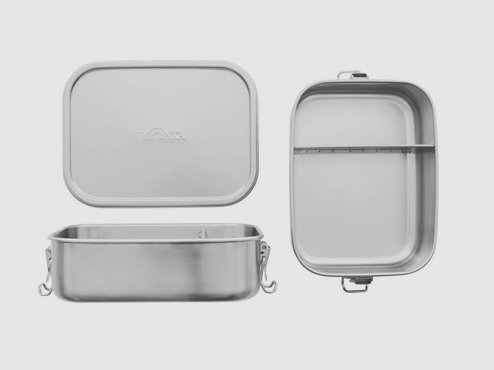 TATONKA Lunch Box II 1000 Lock Edelstahl-Brotdose