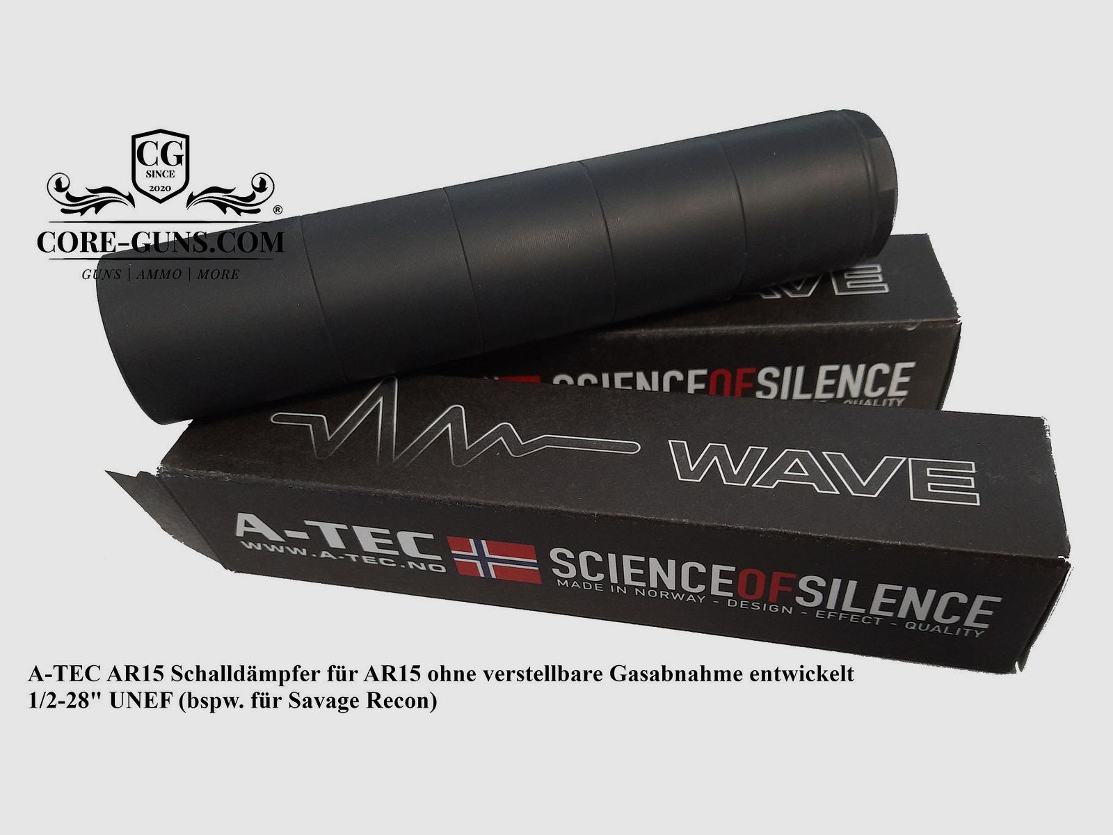 A-Tec 30-4 Schalldämpfer - neu