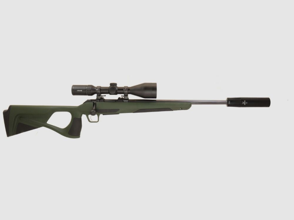 CZ 600 ERGO + pacchetto completo con calcio, ottica 3-12x56, silenziatore, montaggi
