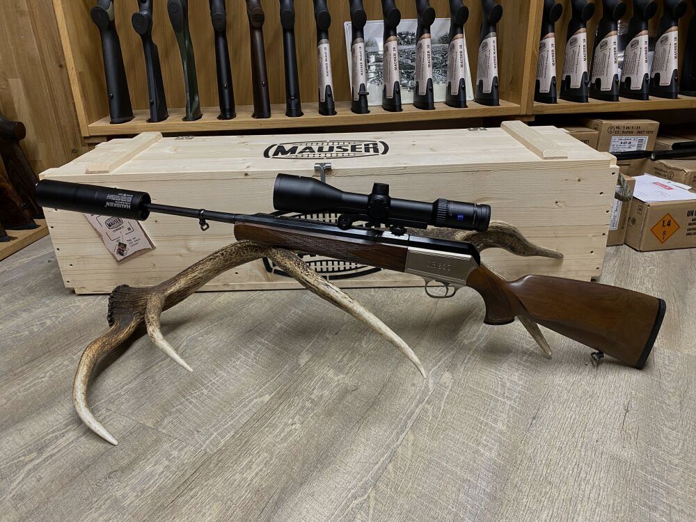 Blaser SR 830, with Zeiss Conquest V6 2.5-15x56