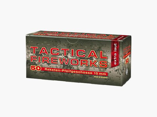 Umarex Pyro Tactical Fuegos Artificiales Cartuchos de Silbido - 50 pcs.