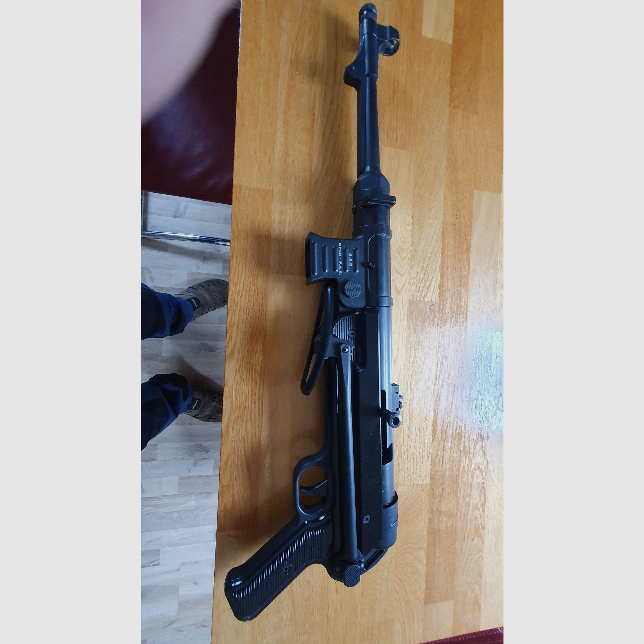 GSG MP 40 pistolet maszynowy PAK M40 9mm hukowy