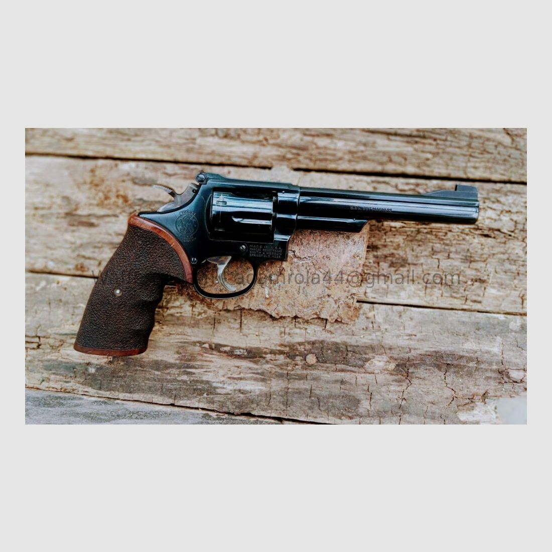 Smith & Wesson Modell 19-4 - Nill Target Griff