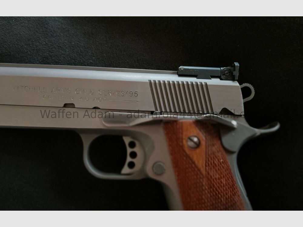 Mitchell Arms, Calif. U.S A 1911 -Gold Series 95, mit Peters Stahl Rampen Lauf