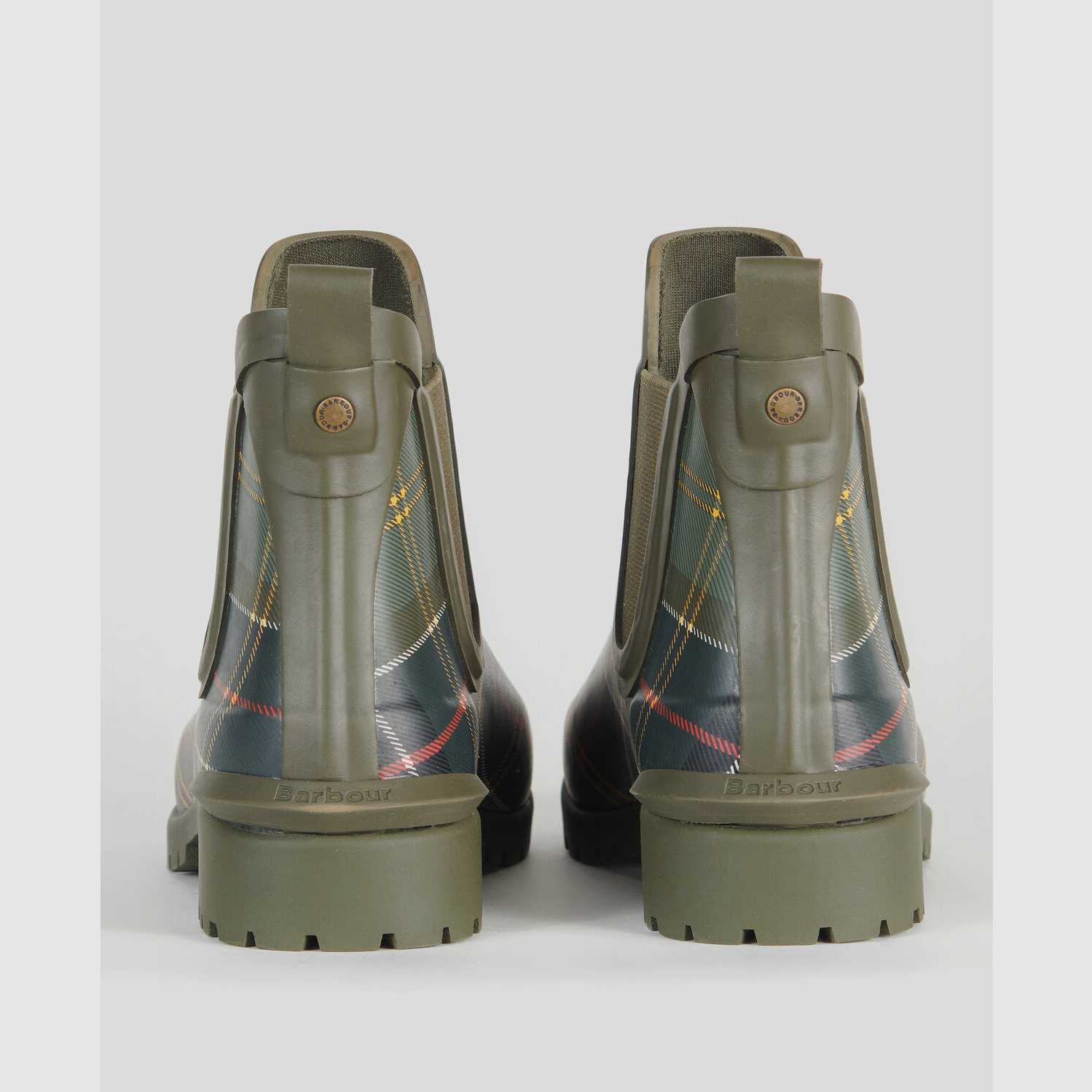 Barbour Wilton Tartan Gummistiefel kurz