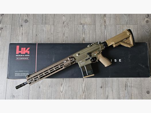 VFC Heckler & Koch HK M110 A1 V3 Airsoft Mosfet Vollmetall S-AEG 6mm BB grünbraun 