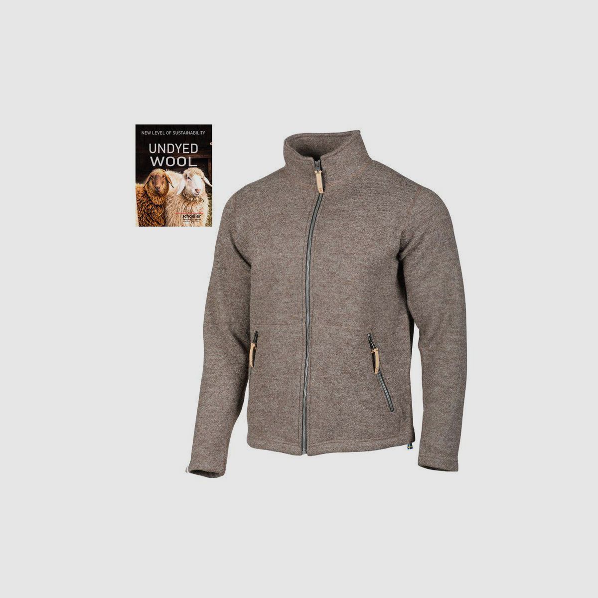 IVANHOE NLS SAP Full Zip Nutmeg