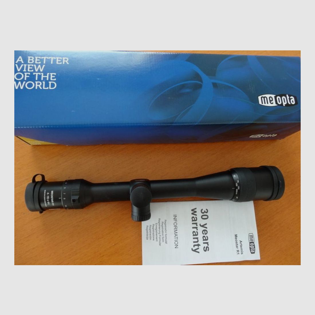 Meopta Meopta: MEOSTAR R1 4-16x44 Abs.Mil-Dot
