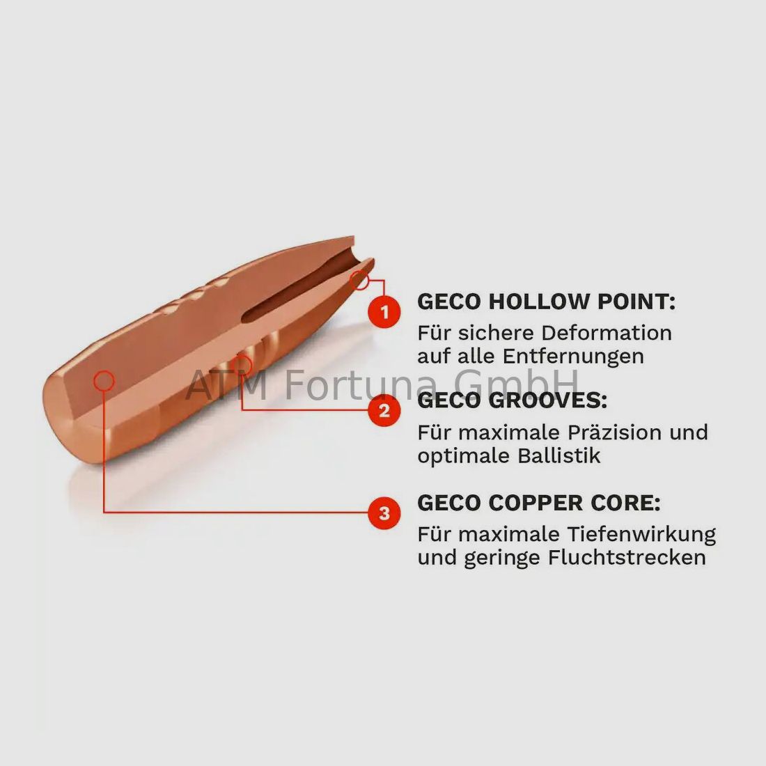 GECO	 Star .30-06 Spr. Geco 10,7g/165grs., Bild 3 von 4