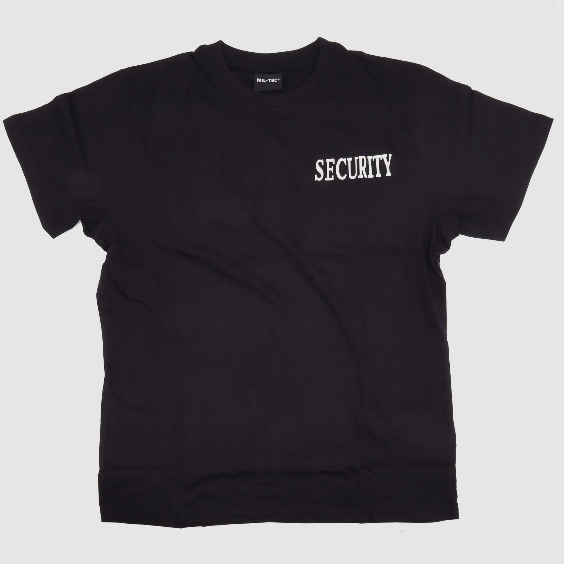 Security T-Shirt Schwarz - 3XL