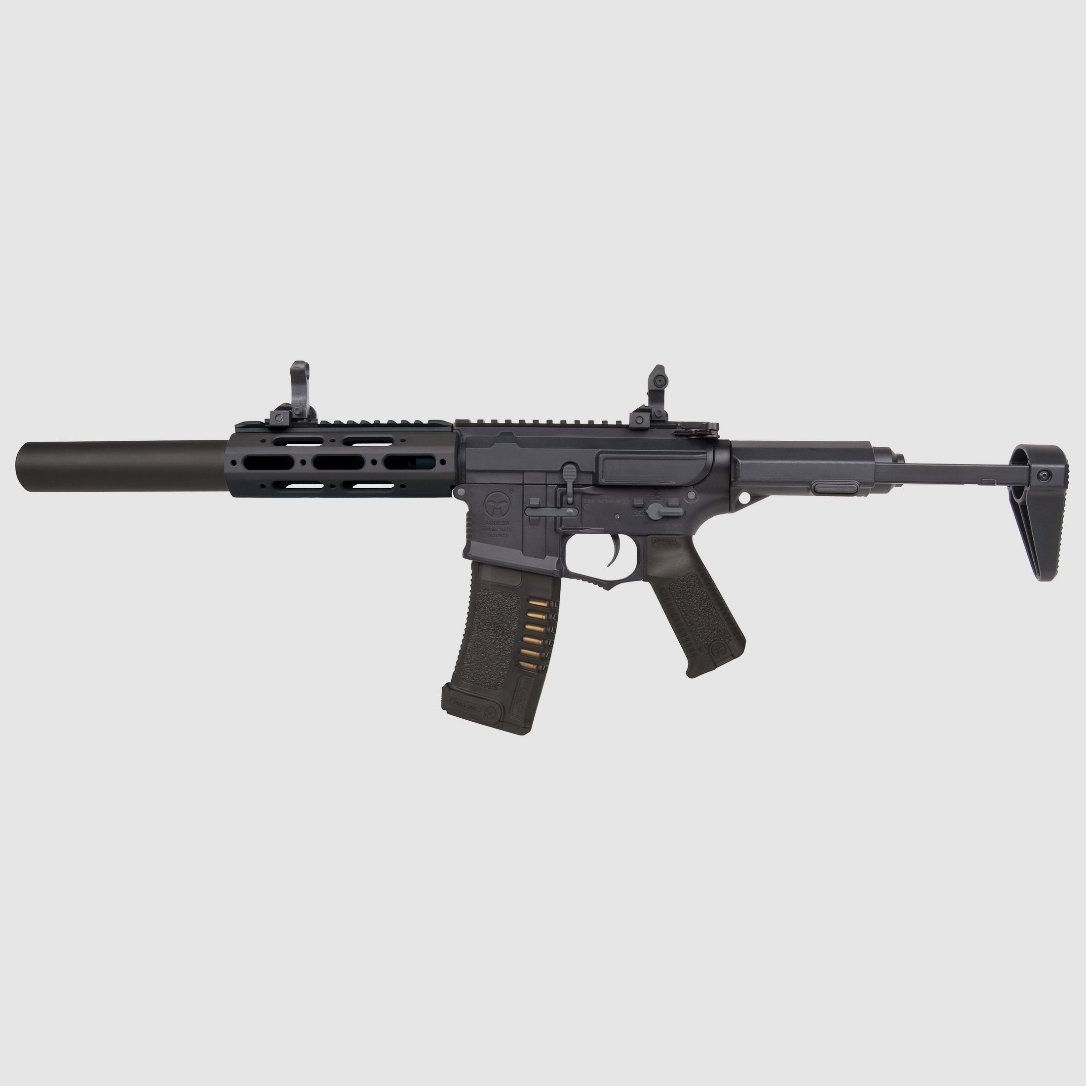 Amoeba M4 014 Schwarz 6mm - Airsoft S-AEG
