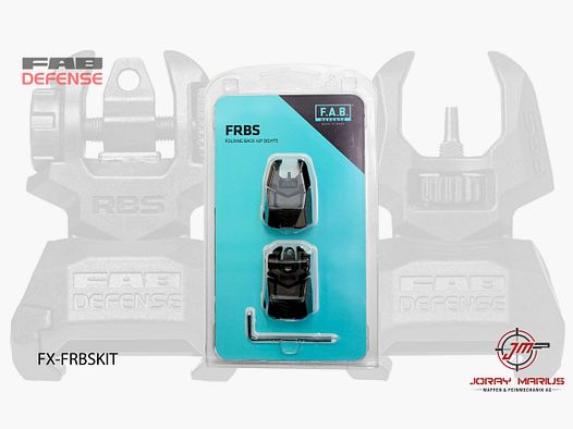 FAB Defense FRBS Klappvisier-Set (Front & Rear Sight)