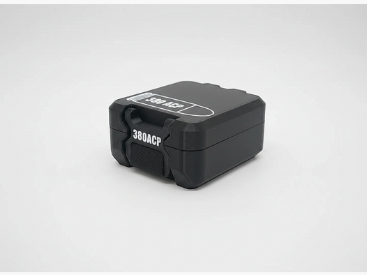 Filamelt Munitionsbox / 380 ACP / 'Klapp- / Rastdeckel' / Patronenbox, Ammo Box