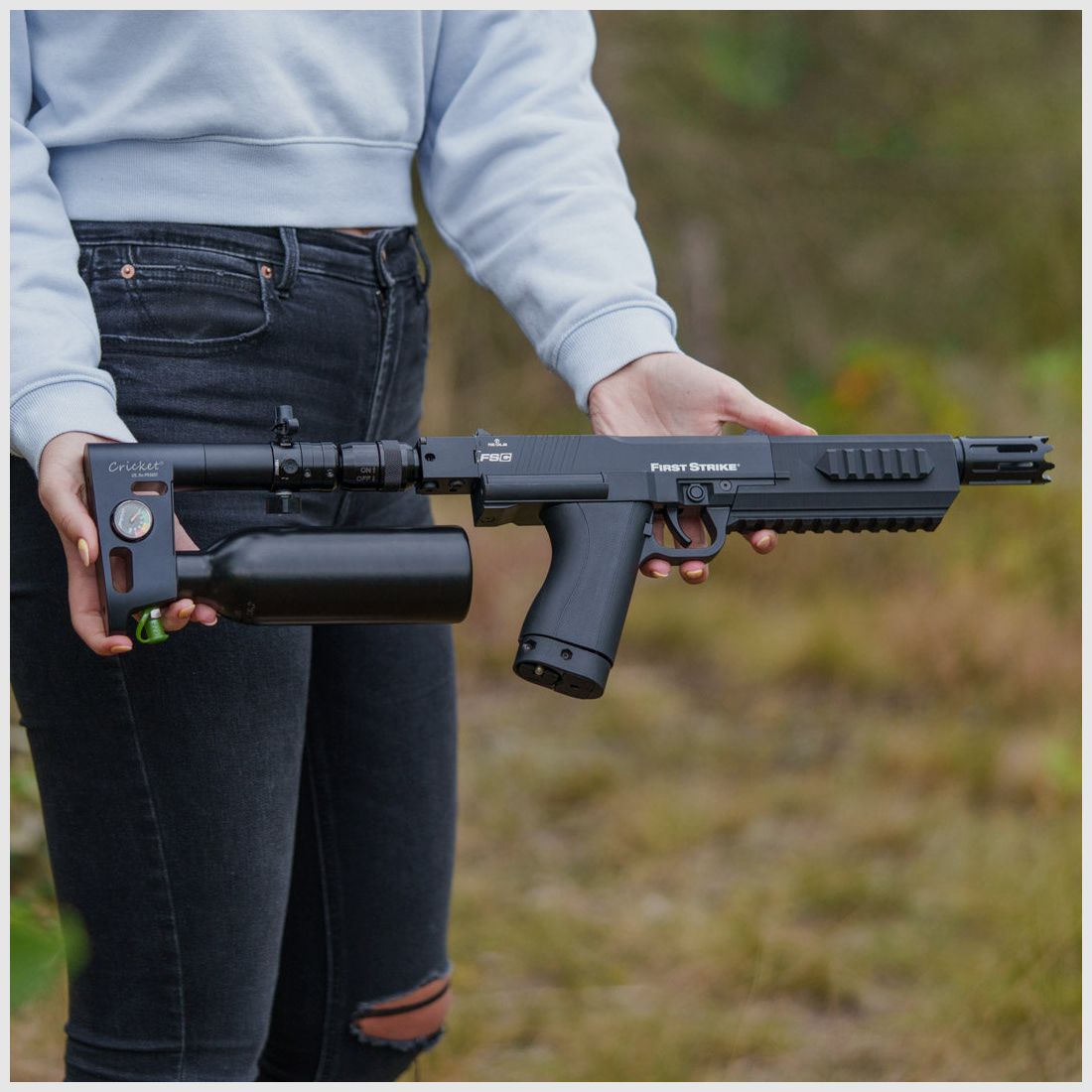 Huben Power U-Cricket Adapter/-KIT | 1100PSI | 360° | High Joule | M17 | FSC | FSC XP | Set or individual parts