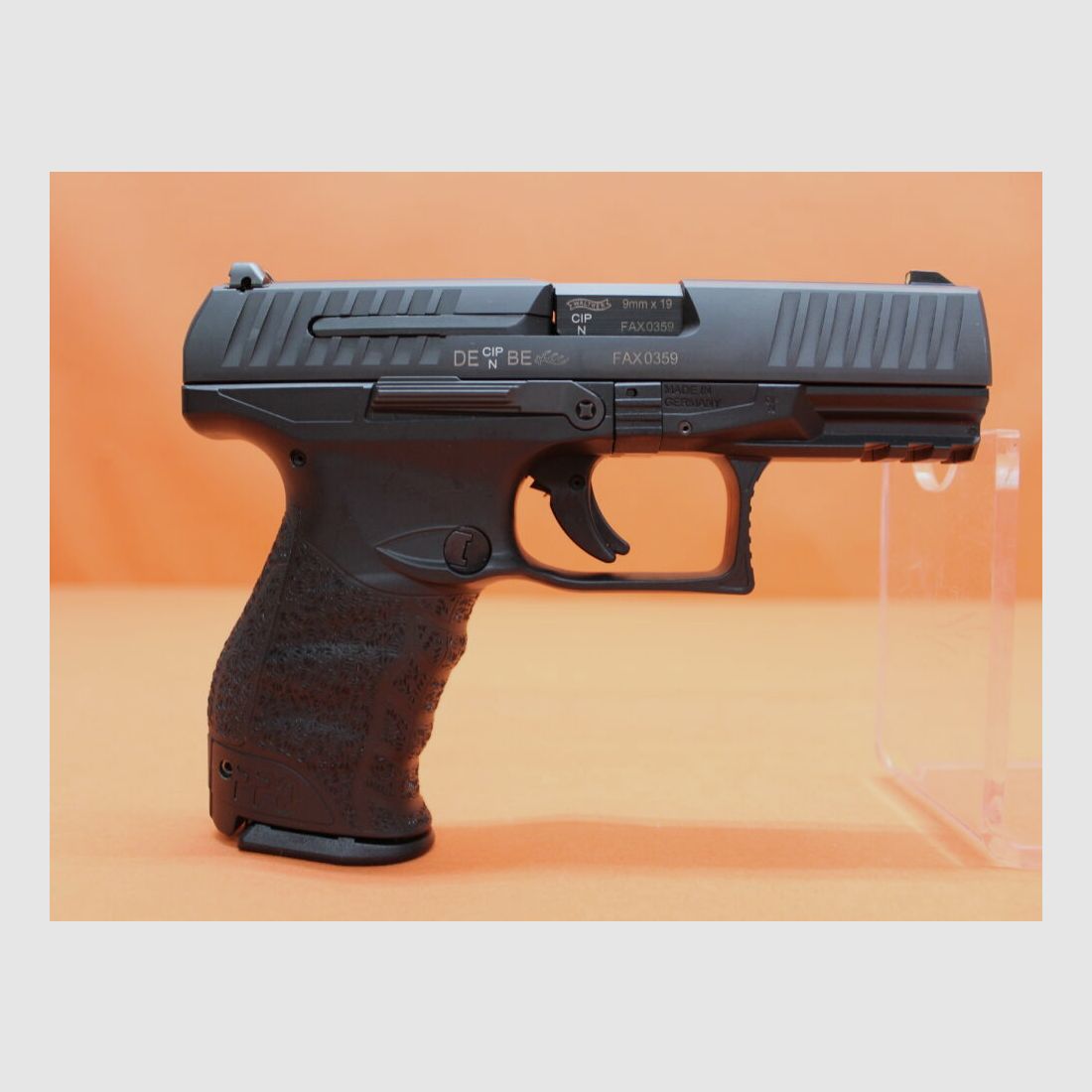 Walther Ha.Pistole 9mmLuger Walther PPQ M2 (PS,AM) 4" Polygonlauf/ 3-Dot Stahl-Visierung (9mmPara/9x19)