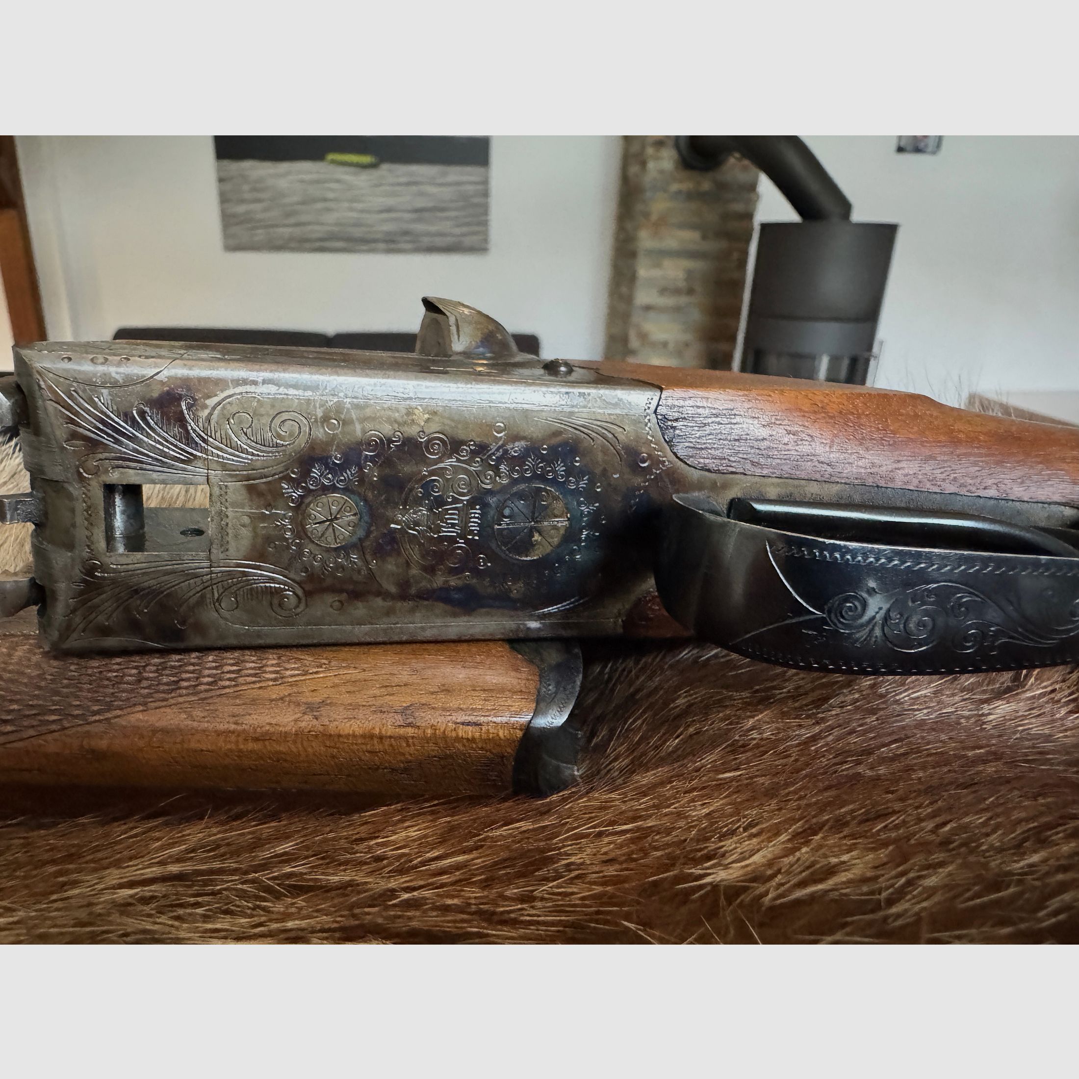 Fusil double Fortuna Suhl Cal. 12/70