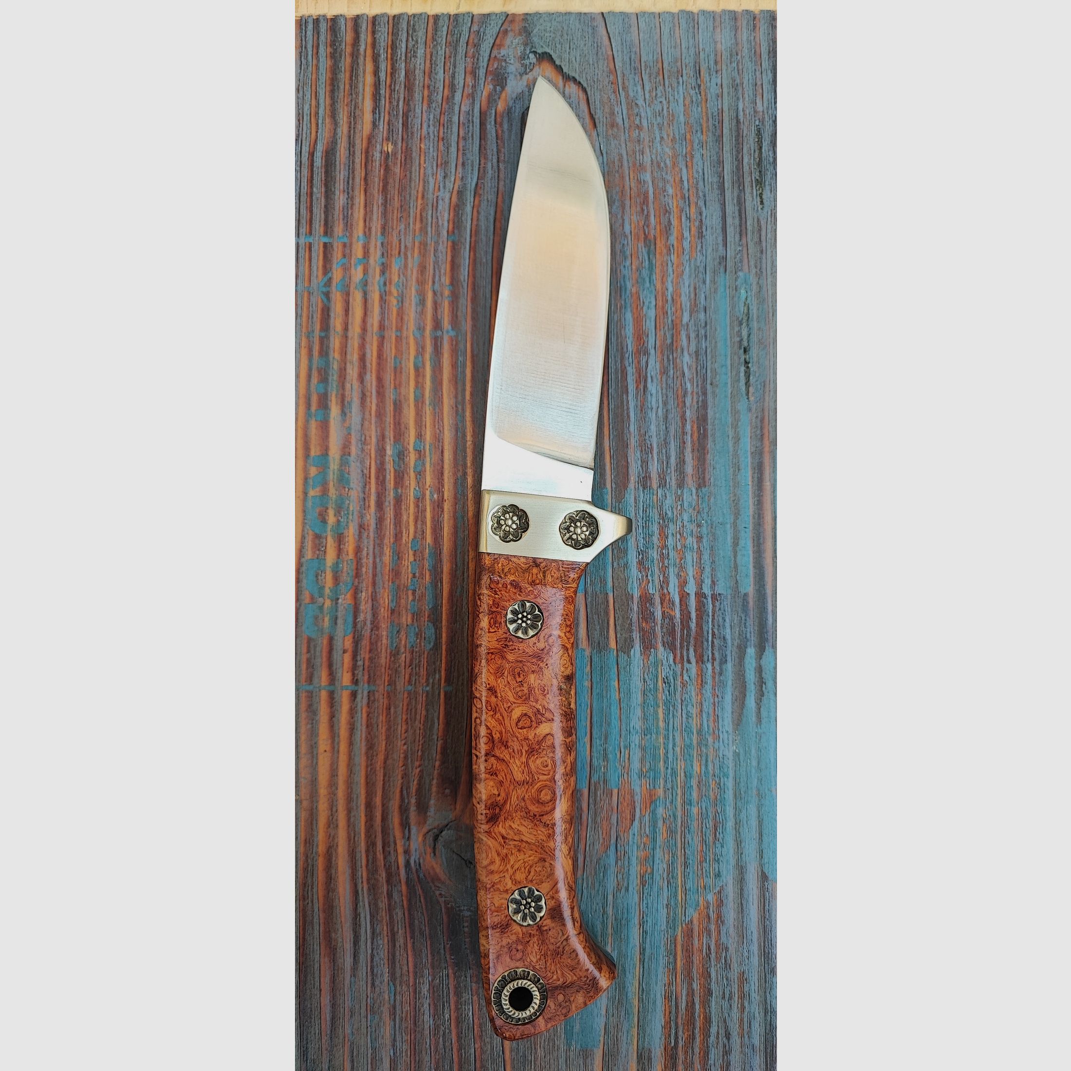 Linder ATS 34 couteau de chasse avec étui Limité #41/444