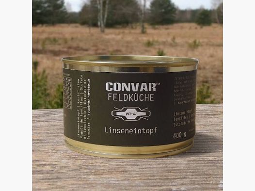 CONVAR Veldkeuken Linzensoep (400 g)