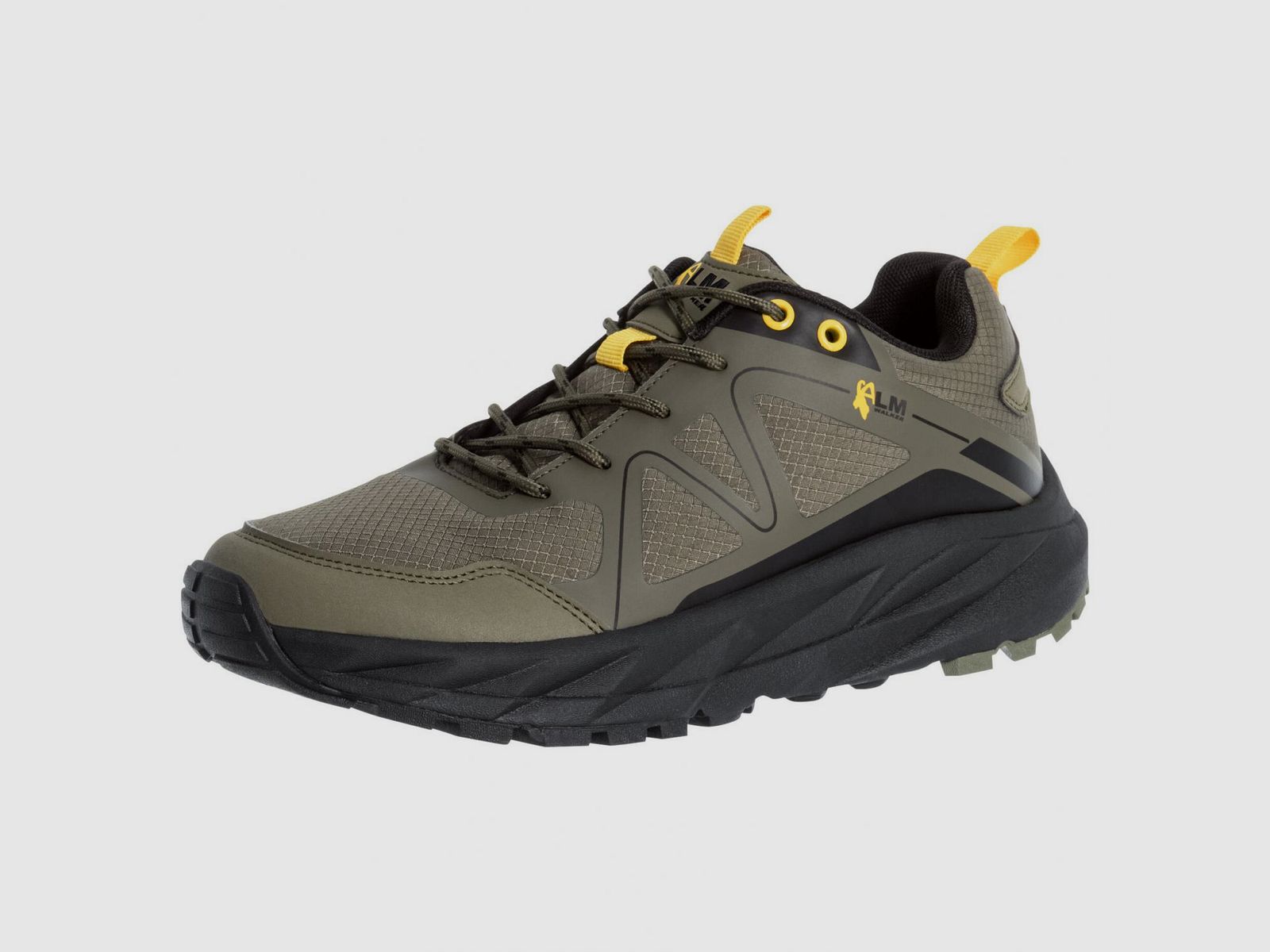 Outdoorschuhe Trail Plus Herren (Oliv/Schwarz)