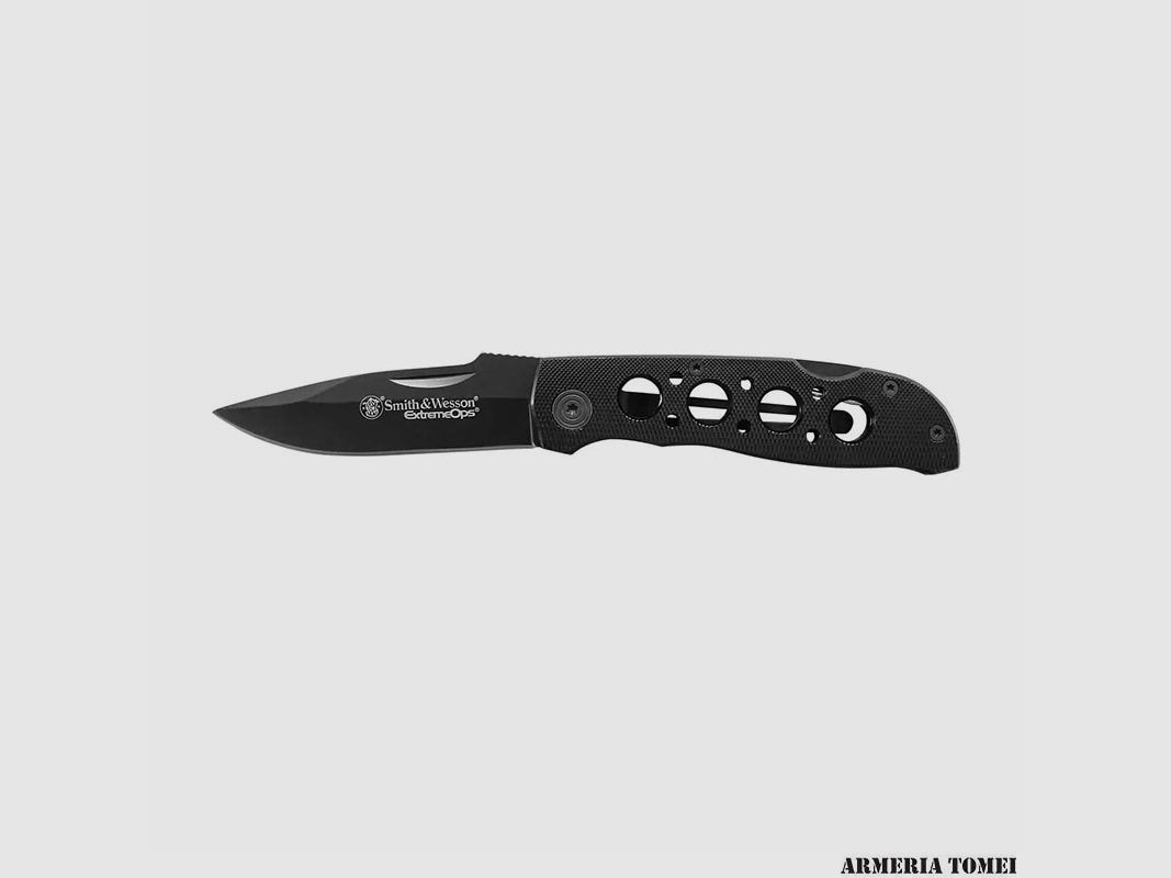 MESSER – SMITH & WESSON EXTREME OPS LOCKBACK SCHWARZ, Bild 1 von 2