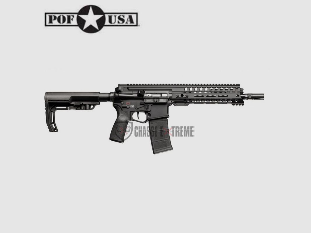 Rifle PATRIOT ORDNANCE FACTORY P-415 Edge 10,5'' Pistón de Gas Negro Cal. 223 Rem