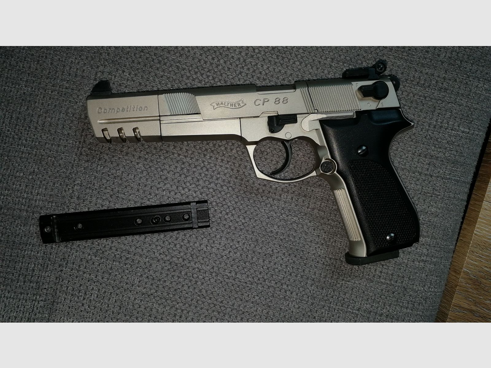 Walther Luftpistole CP 88 silber