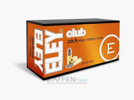 Eley Club Kaliber .22lr 50 Schuss