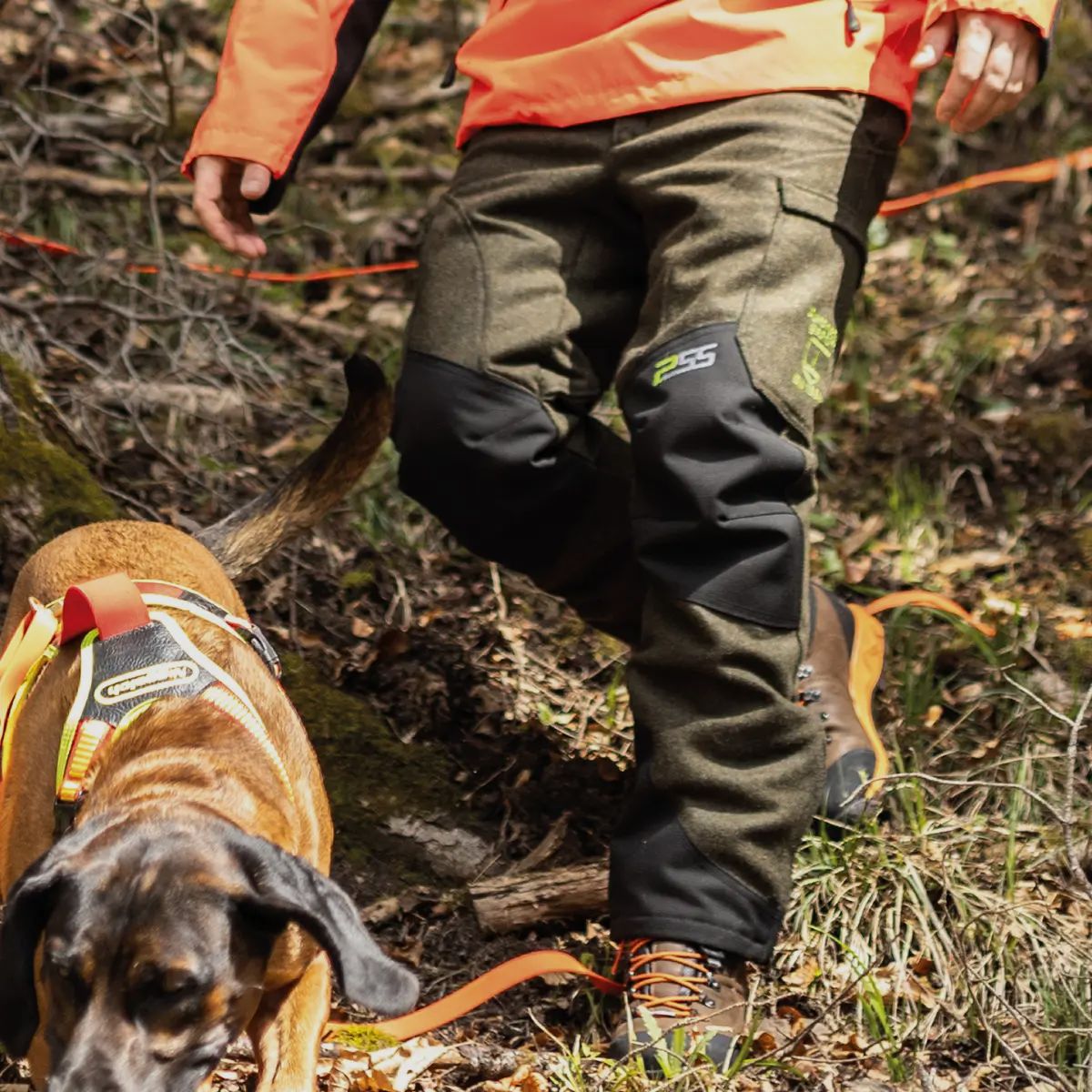 PSS Loden Pantaloni di Protezione per Cinghiali X-treme Protect