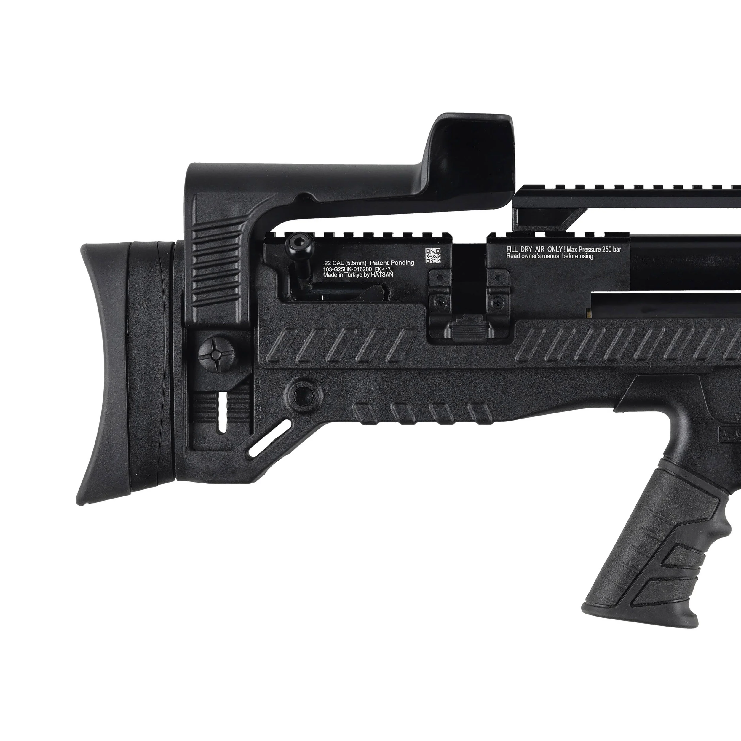 Karabinek wiatrówka PCP Optima by Hatsan Blitz BP 5,5 mm, zdjęcie 16 z 26