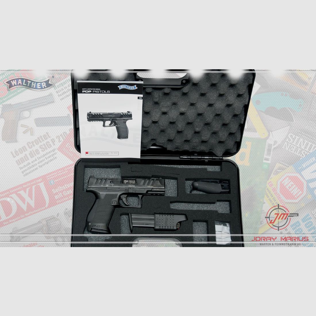 Walther PDP Compact OR 9mm Para 4” Schwarz, Bild 2 von 2