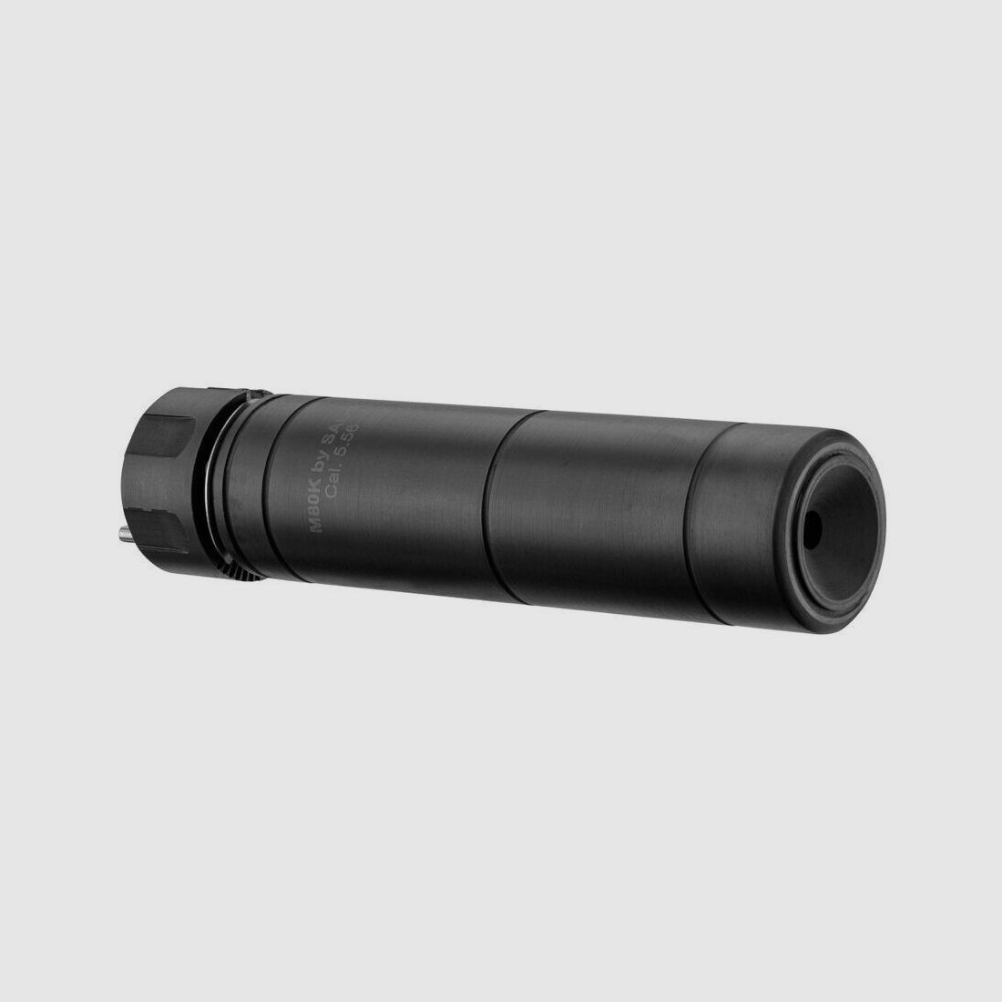 Schalldämpfer SAI M80K Kal. 5.56 mit QD-Befestigung für A2-Feuerdämpfer, Bild 1 von 4