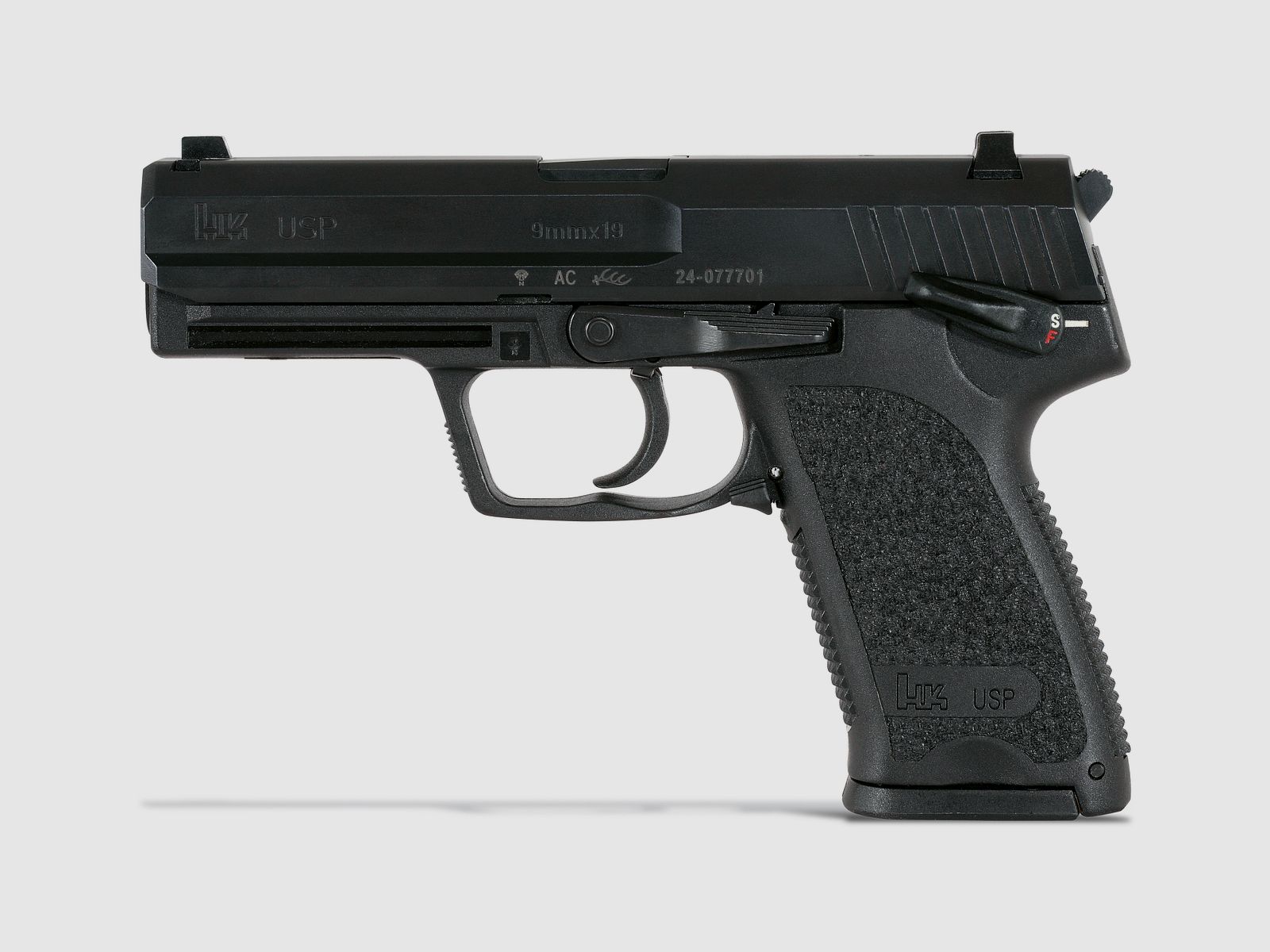 Heckler & Koch USP Standard (V1), 9x19, calibre 9mmLuger || Pistola