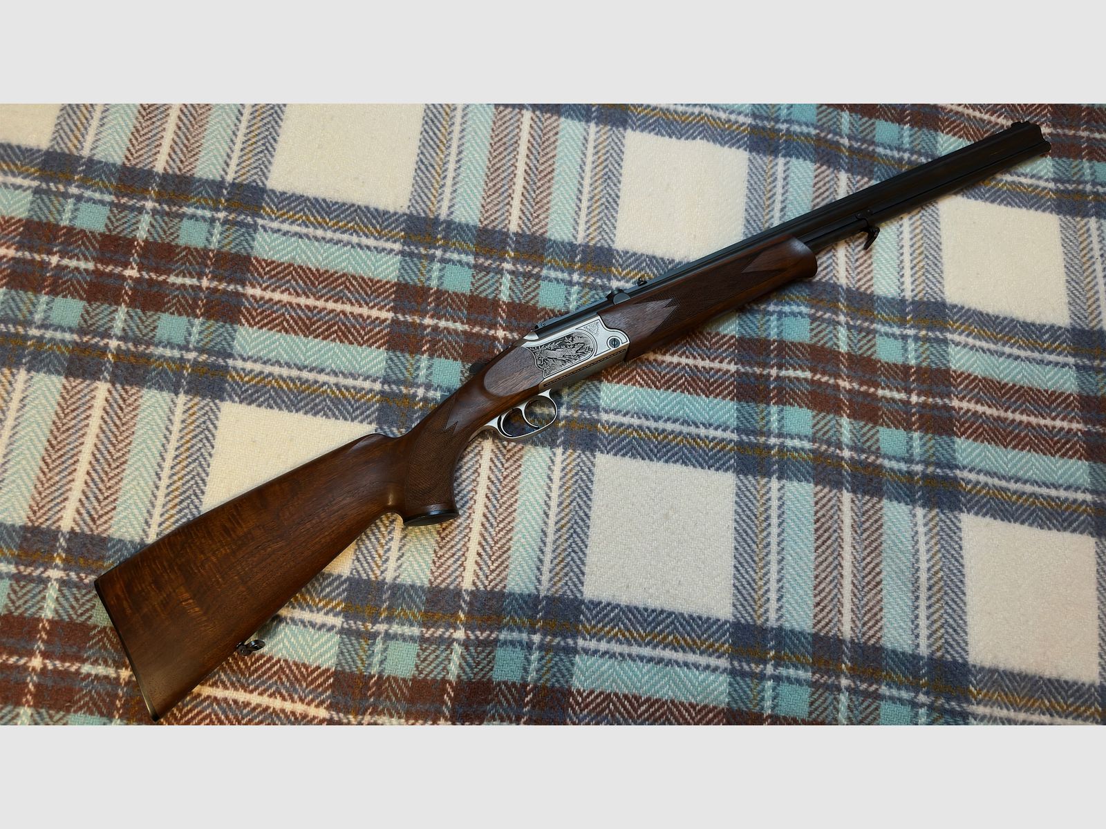 Merkel SLII Simson Bockbüchsflinte thermostabil Handspannung 7x65R 20/76