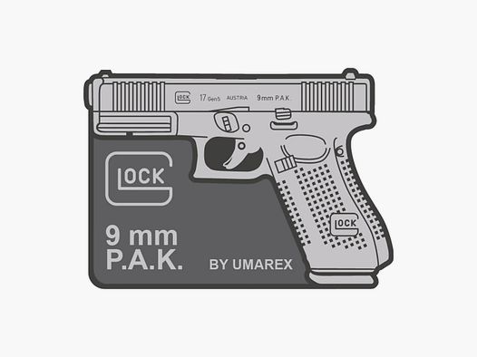Umarex Umarex 3D Patch GLOCK Rubber Patch 17 Gen5 SSW