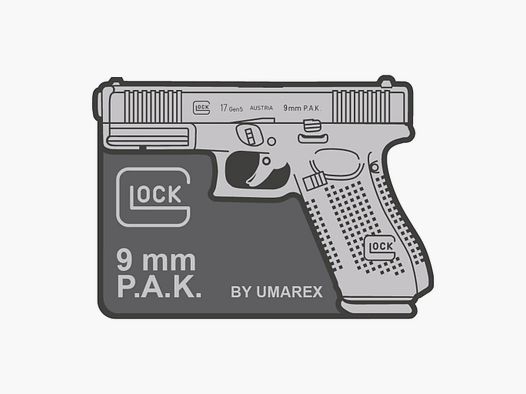 Umarex 3D Patch GLOCK Rubber Patch 17 Gen5 SSW