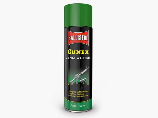 Ballistol Gunex huile spéciale pour armes - spray de 400 ml