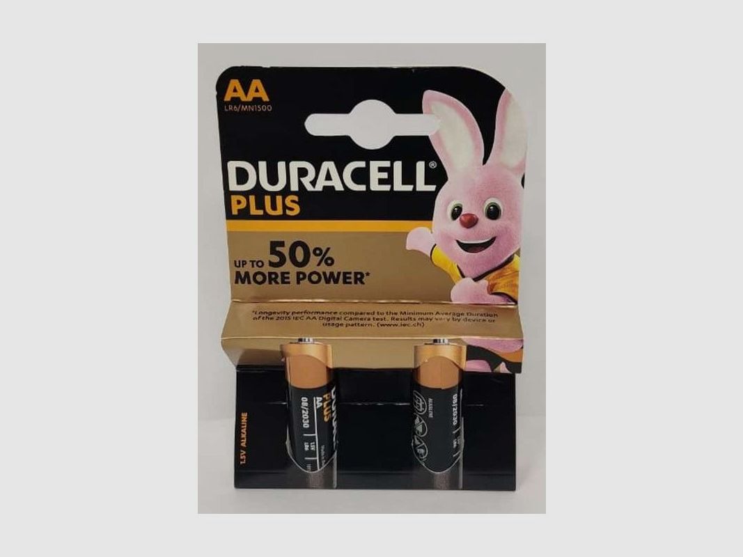 DURACELL ALKALINE BATTERIEN AA R6