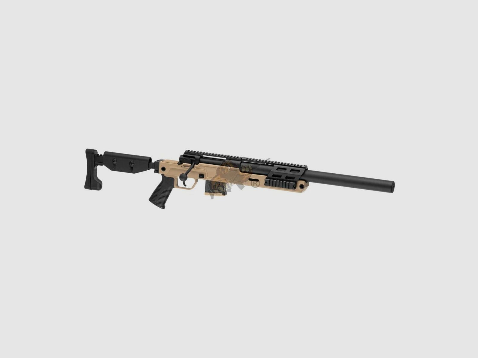 SPR 300 Pro Airsoft Scharfschützengewehr in Schwarz/Tan frei ab 18 Jahren, Bild 1 von 14